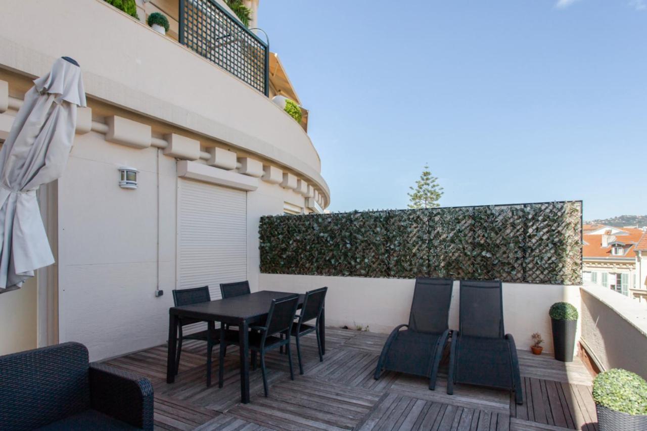 Bright Flat With An Exceptional Terrace At The Heart Of Nice - Welkeys Eksteriør billede